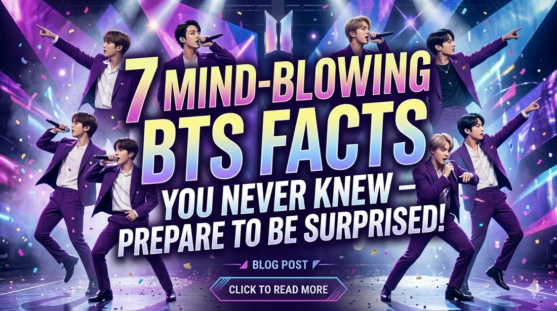 7 Mind-Blowing BTS Facts You Never Knew – Prepare to Be Surprised!