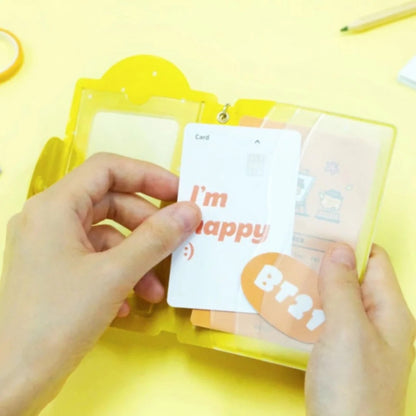 BT21 Minini Photo Card Holder with Memo & Sticker