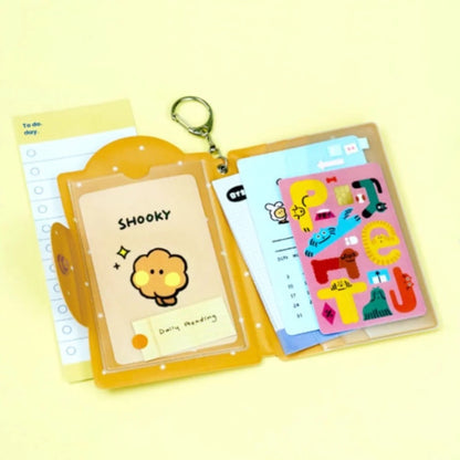 BT21 Minini Photo Card Holder with Memo & Sticker